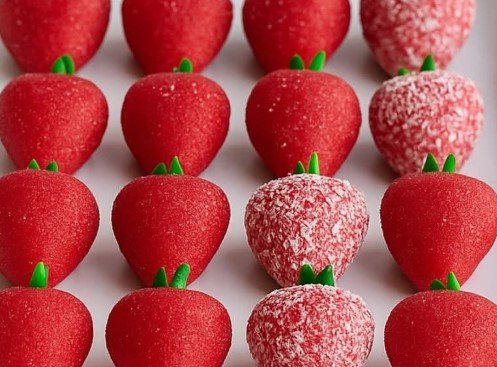 Slatke Mini Jagode Bez Pečenja