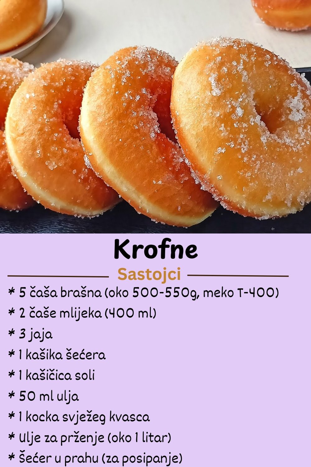 Bakin Recept za Najmekše Krofne (Uvijek uspijevaju!)