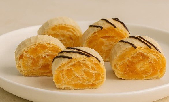 Posni Rolat sa Ananasom