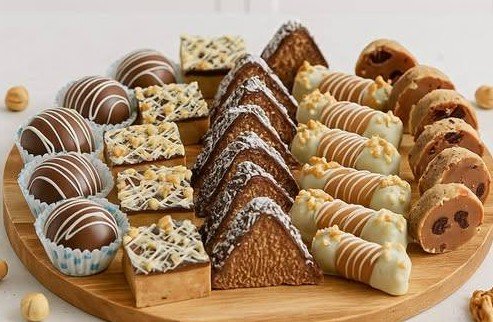 Sitni Posni Kolači od Jedne Smese