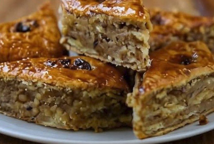 Sočna Baklava Bez Kora sa Jogurtom