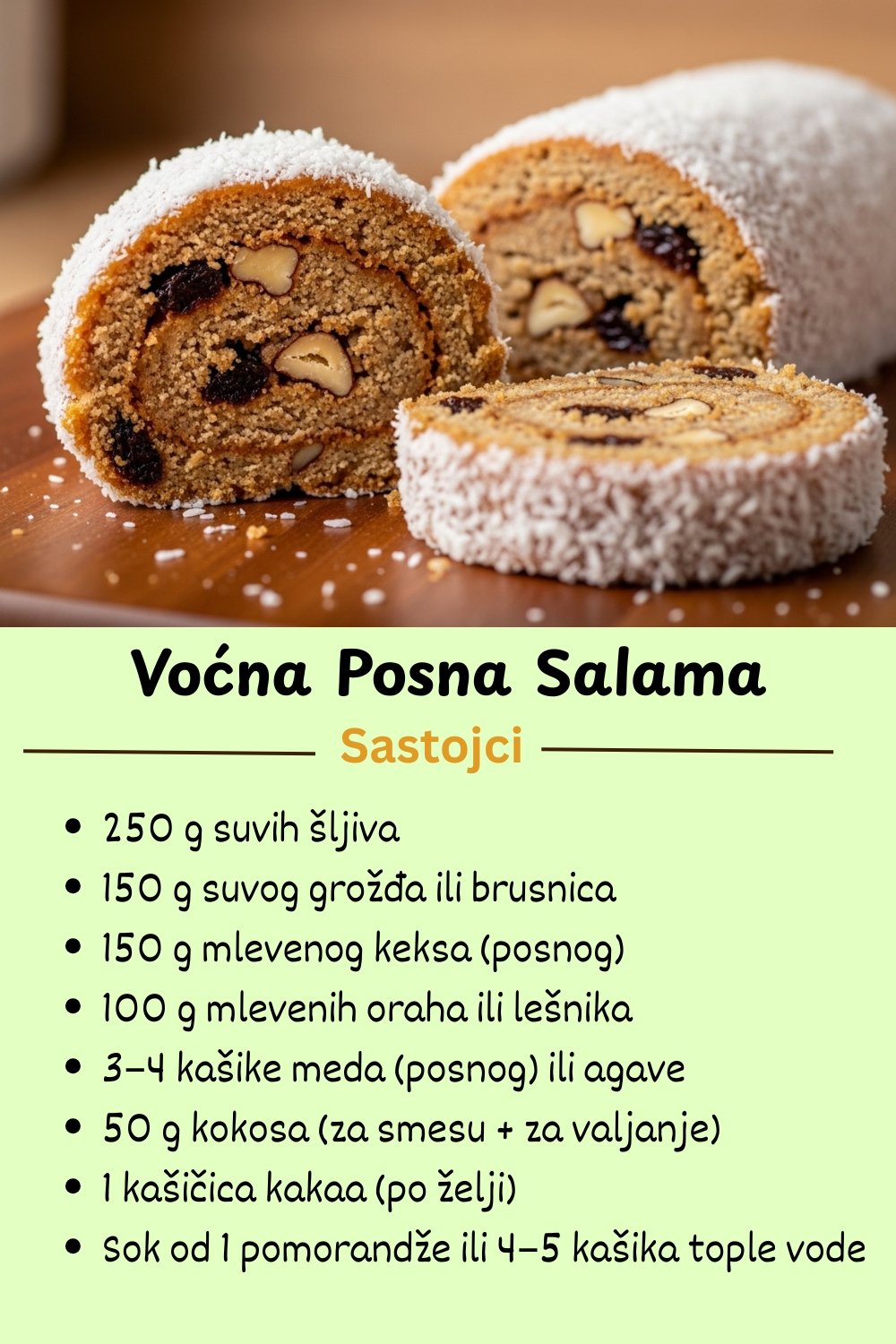 Voćna Posna Salama
