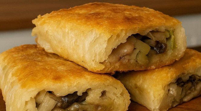 Posna Pita sa Šampinjonima