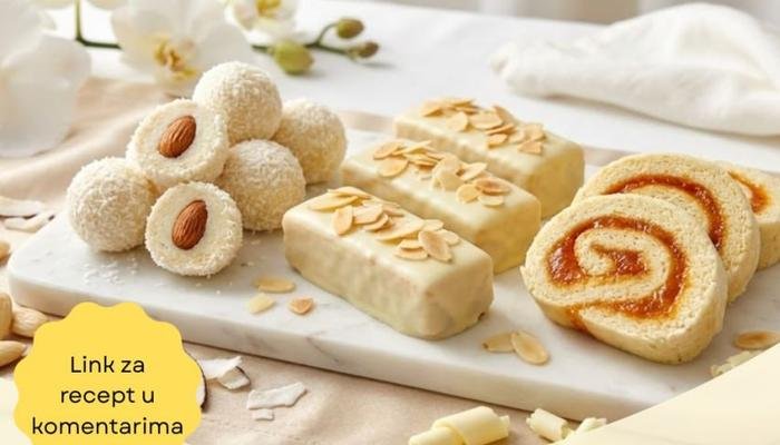 Badem Fantazija: Napravite 3 Ekskluzivna Bela Kolača