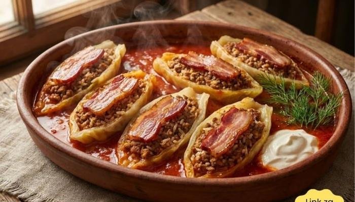 Unikatna Balkanska Sarma u Obliku Čamca – Recept