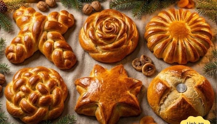 Božićna Česnica: Jedno Testo za Šest Umetničkih Oblika