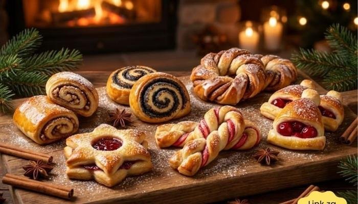 Božićne Štrudlice: 1 Testo za 6 Ukusnih Poslastica