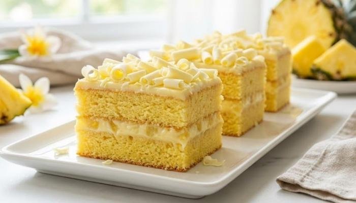 Brza i Sočna Torta od Ananasa i Bele Čokolade – Recept