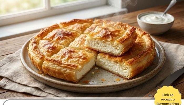 Najbolji recept za domaću pitu sa sirom