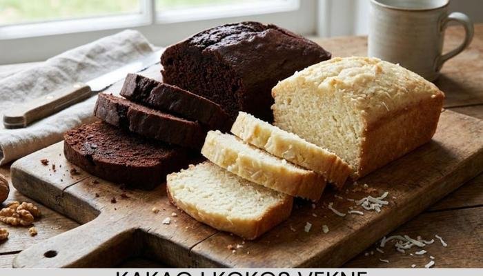 Najbolji Recept za Kakao i Kokos Vekne – Crno Beli Svet