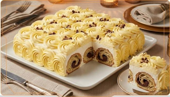 Kremasta Kroasan Torta Recept – Vanila i Čokolada