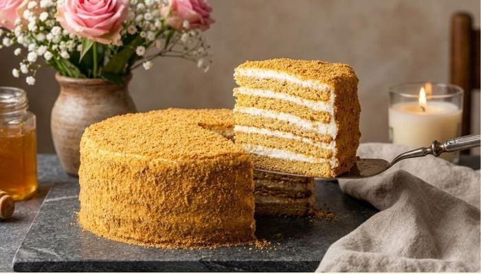 Najbolji Recept za Najmekšu Medenu Tortu za 30 Minuta