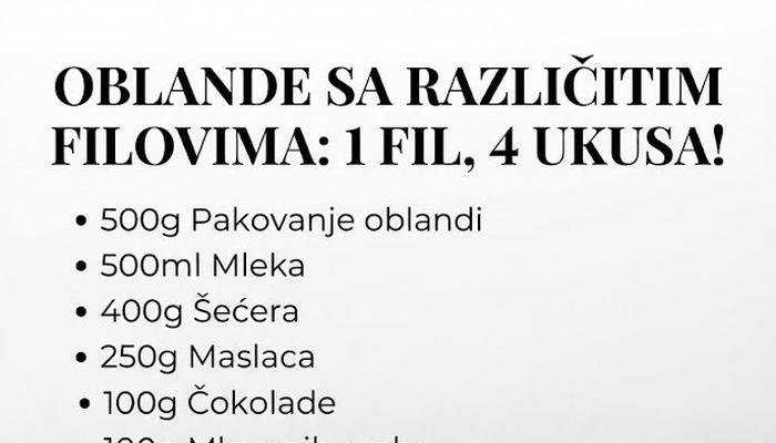 Oblande sa Različitim Filovima: Jedan Fil, Četiri Ukusa!