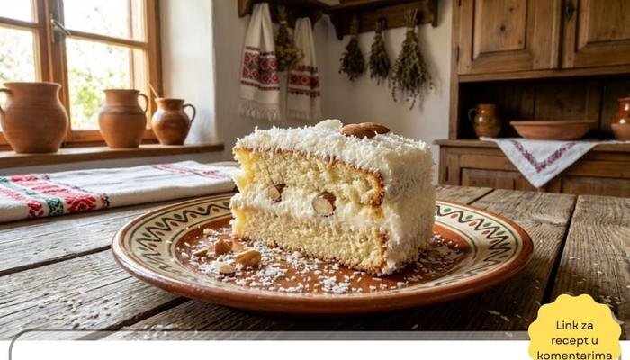 Najbolji Rafaello Torta Recept – Kokos San