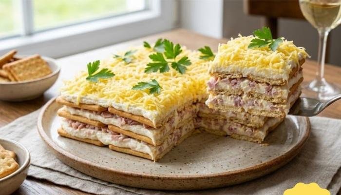 Najbolji Recept za Brzu Slanu Tortu sa Krekerima