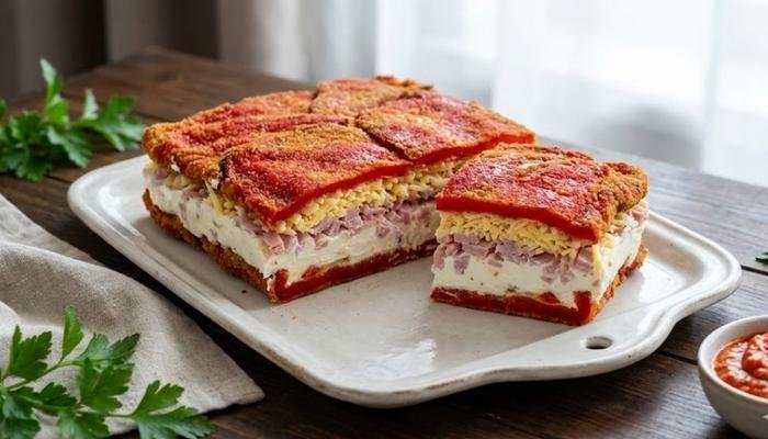 Najbolji Recept za Slanu Tortu sa Paprikama