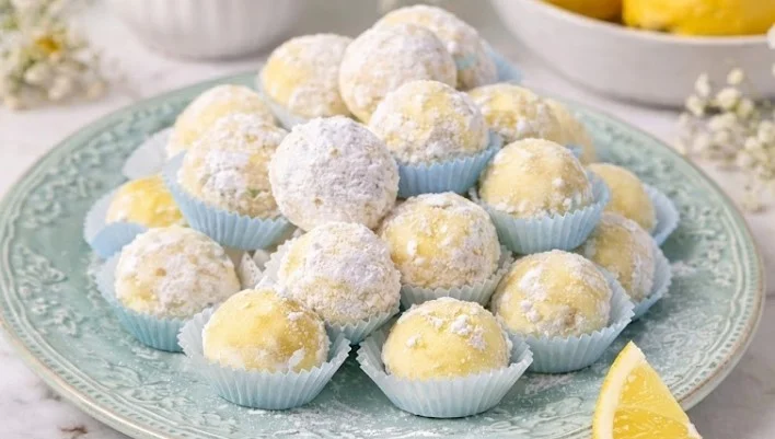 Brze Limun Kuglice sa Belom Čokoladom