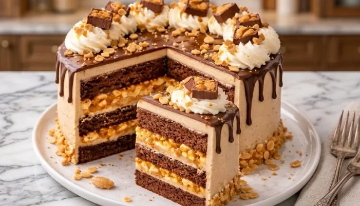 Kapućino Snickers torta