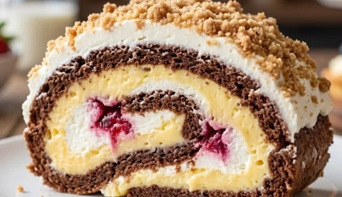 Kokos rolat sa malinama