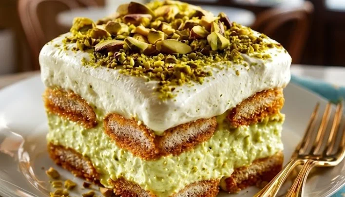 Luksuzni tiramisu sa kremom od pistaća