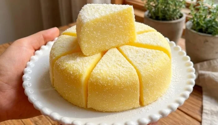 Nežna mlečna žele torta sa jajima