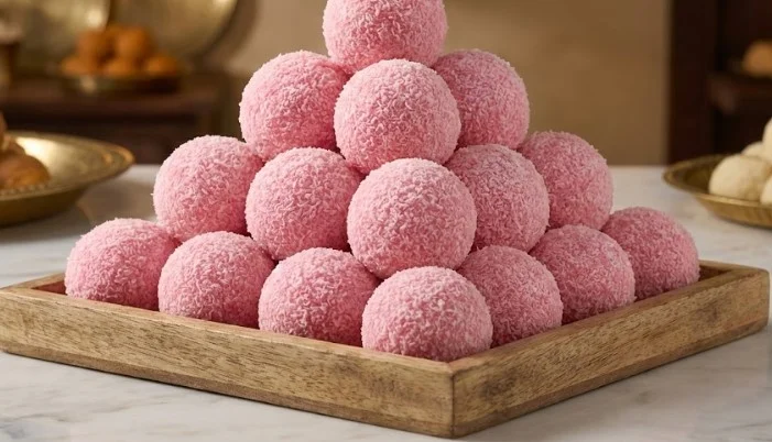 Nežni ružičasti kokos