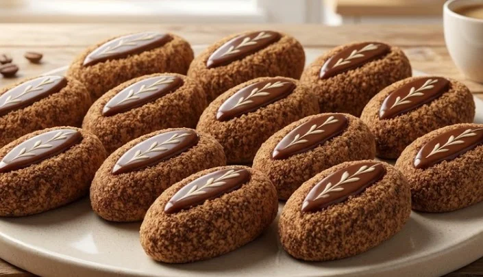 Praznični čokoladni keksići sa lešnicima