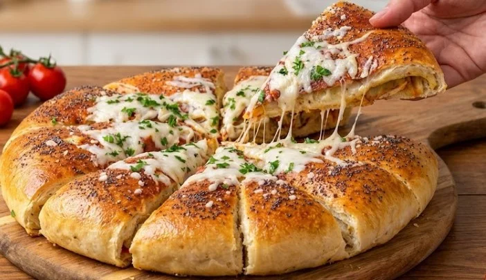 Savršena punjena pogača sa povrćem i sirom