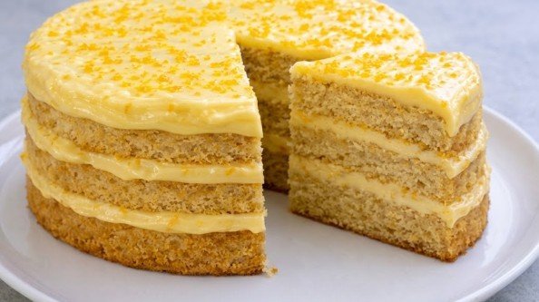 Torta od pomorandže–starinski recept sa citrusnim kremom