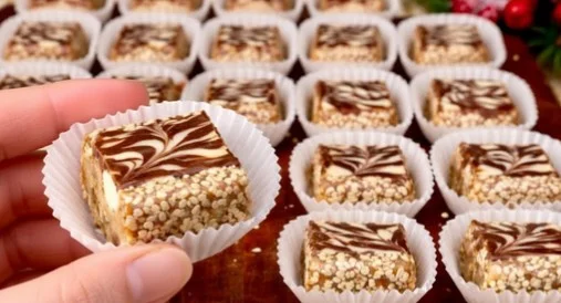 Zdrave Kocke od 3 Sastojka – Bez Šećera, Brašna i Pečenja!