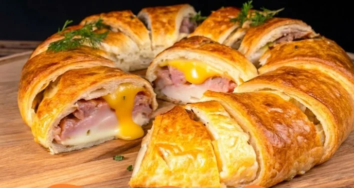 Imate li Lisnato Testo i Slaninu? Ovo Brzo Predjelo ćete Praviti Svaki Dan! (Lisnati Venac)