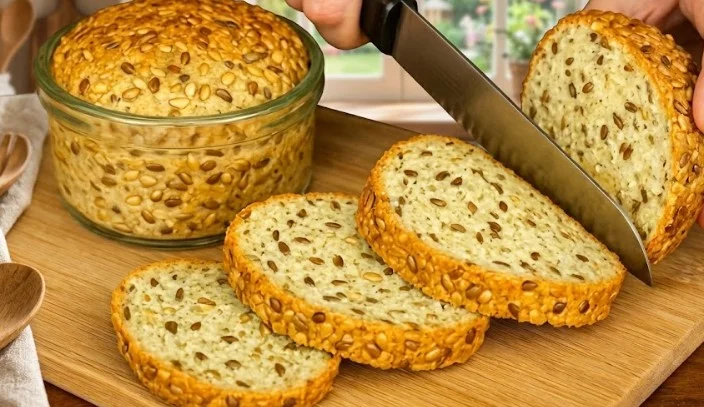 Zdrav hljeb iz tegle za jedan minut