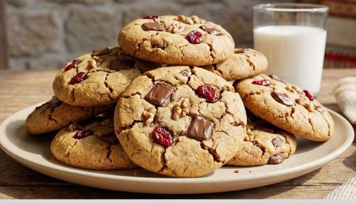 Najbolji Američki Keks Sa Čokoladom I Brusnicama – Recept