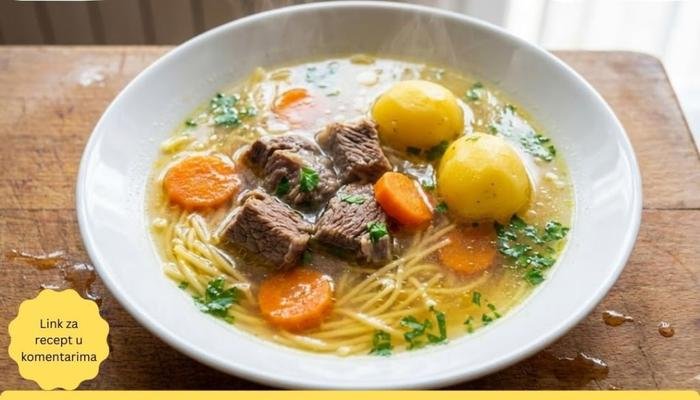 Najbolji Recept za Bakinu Supu sa Rezancima
