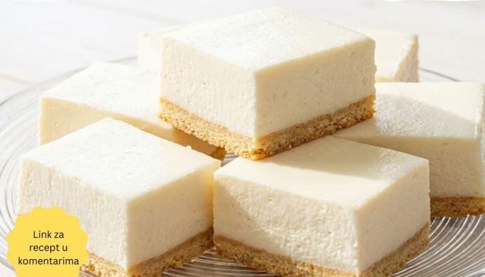 Najbolji Recept za Bele Mlečne Kocke bez Pečenja