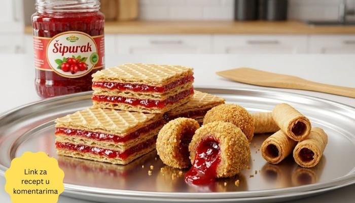 Brze Domaće Oblande sa Šipurkom i Keksom Recept