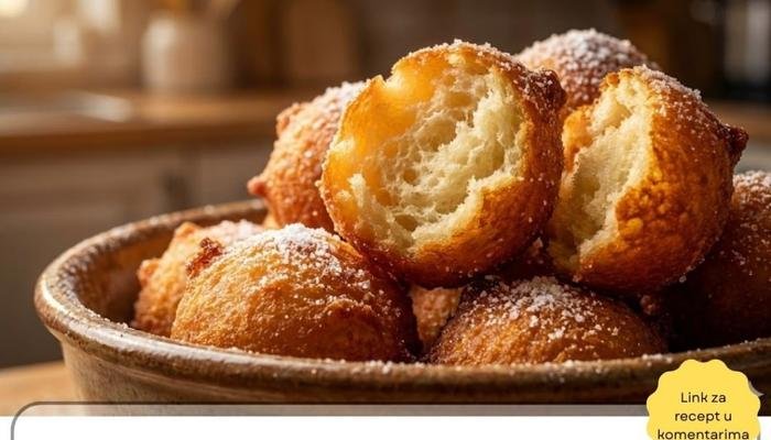 Najbolji Recept za Brze Fritule – Slatka Radost za Decu