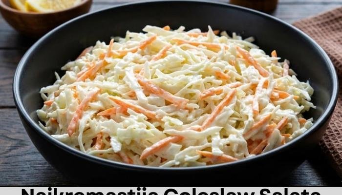 Najkremastija Coleslaw Salata: Savršen Recept za Ručak