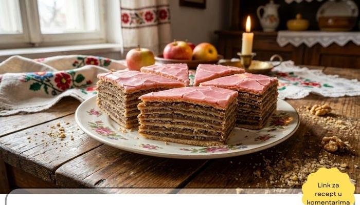 Najbolji Recept za Domaću Posnu Rozen Tortu