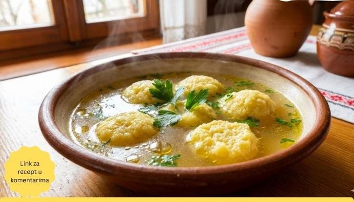 Najbolji recept za domaću supu sa knedlama