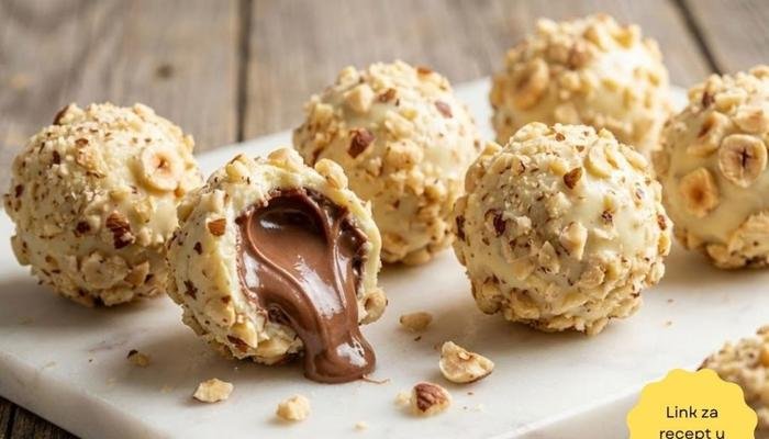 Najbolji Recept za Domaće Bijele Praline sa Lešnicima