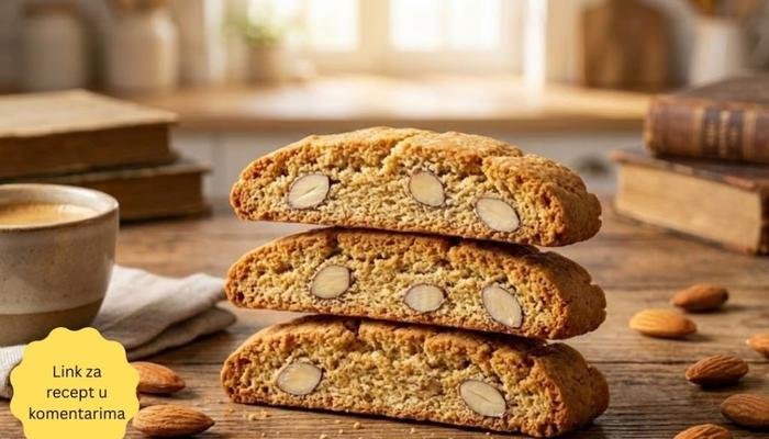 Najbolji recept za domaće biskote sa bademom i limunom