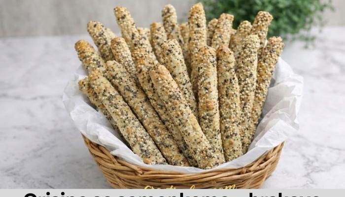 Grisine sa semenkama – hrskave grickalice sa belim vinom