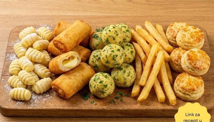 Najbolji Recepti: 5 Jela od Krompira za Svaku Priliku