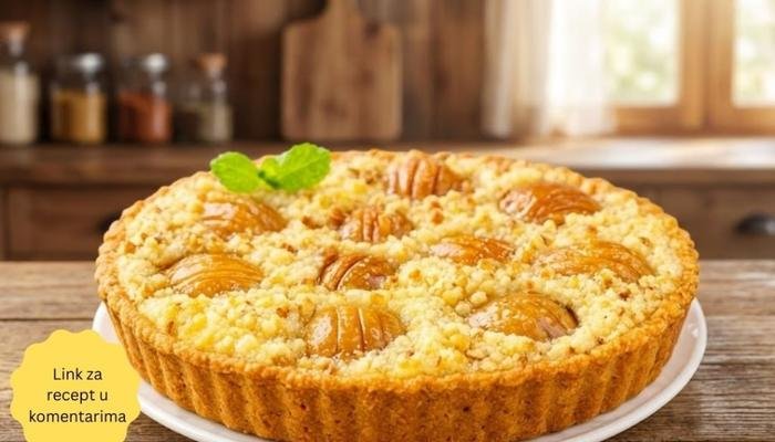 Najbolji Recept za Kolač od Krušaka sa Orasima i Pavlakom