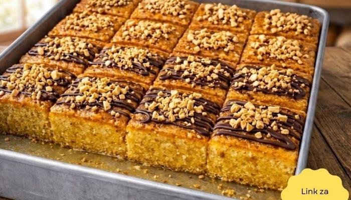 Najbolji Korizni Grčki Kolač od Griza Recept