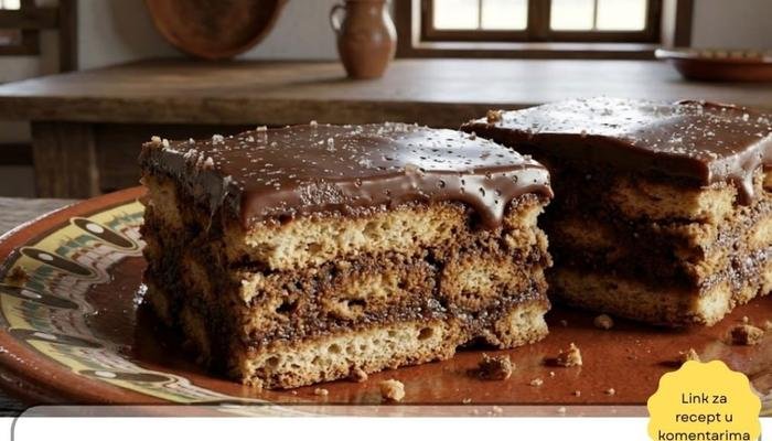 Najbolji Recept za Moka Keks Kocke bez Pečenja