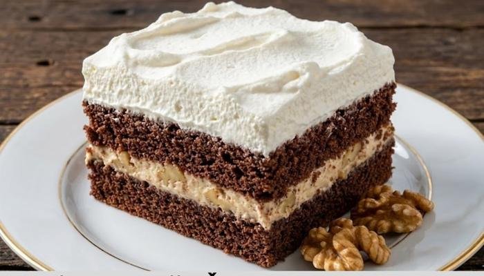 Najkremastije Čokoladne Kocke Recept sa Orasima i Šlagom