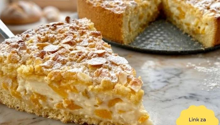 Najbolji recept za novogodišnju tortu sa breskvama i bademima
