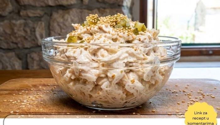 Najbolji Recept za Pileću Salatu sa Susamom